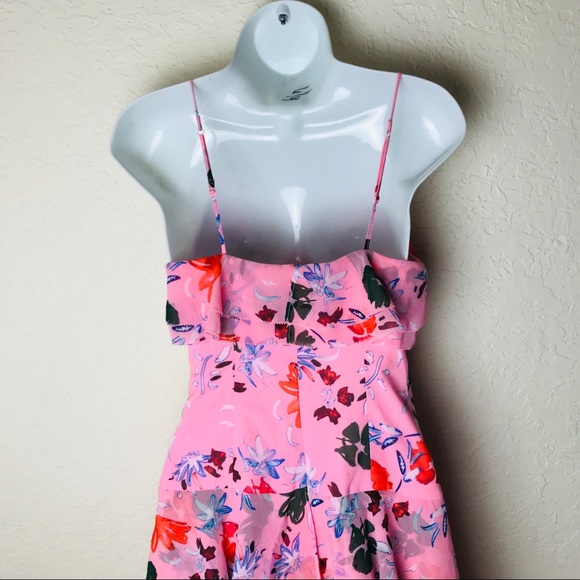 C/Meo Collective Elude Short Sleeve Floral Dress - Picture 5 of 7